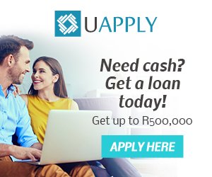 uApply — personal loans up to R500,000, apply online
